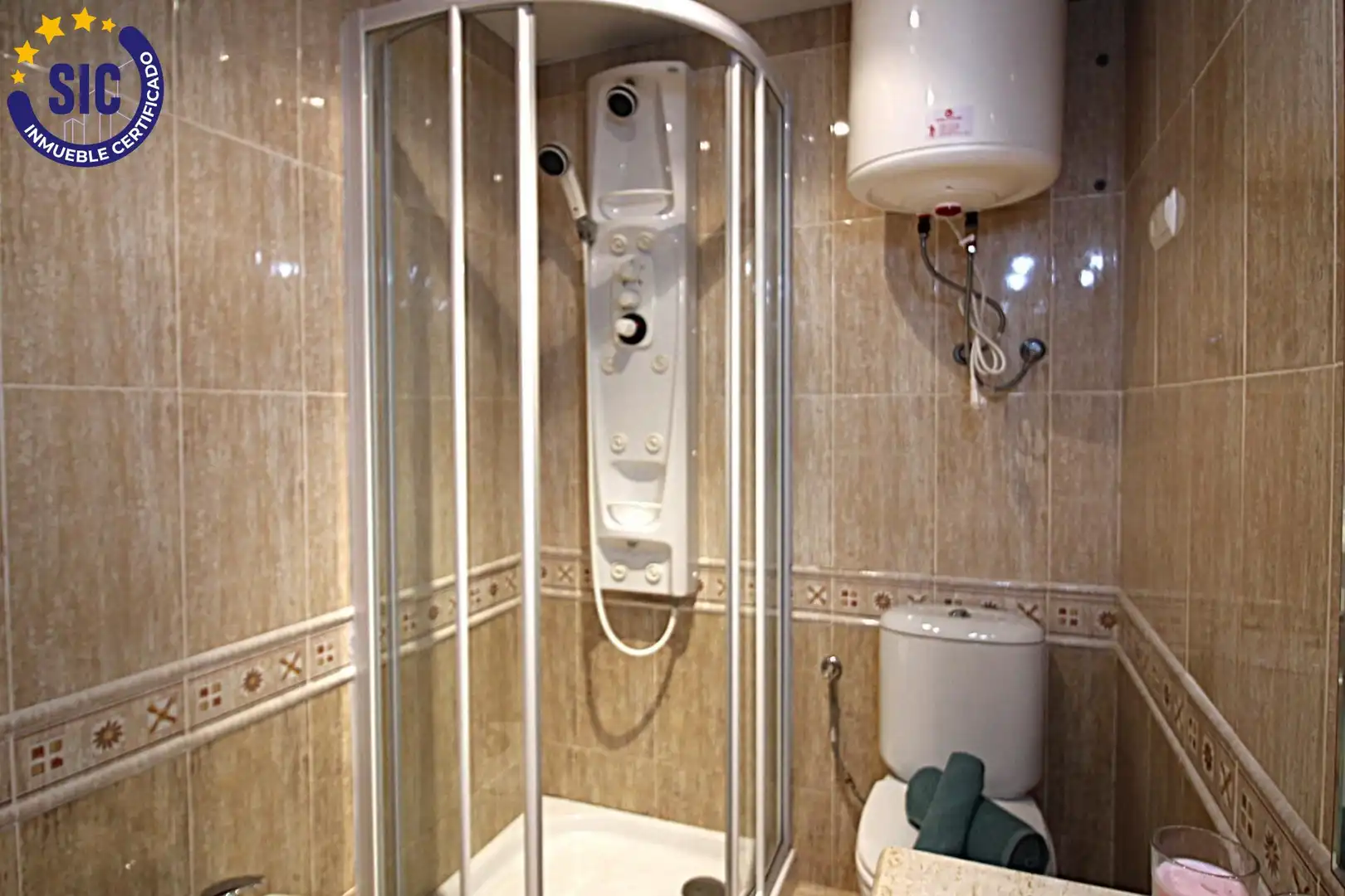 Bany de Apartament en venda en Oropesa del Mar / Orpesa amb Aire condicionat, Terrassa i Moblat