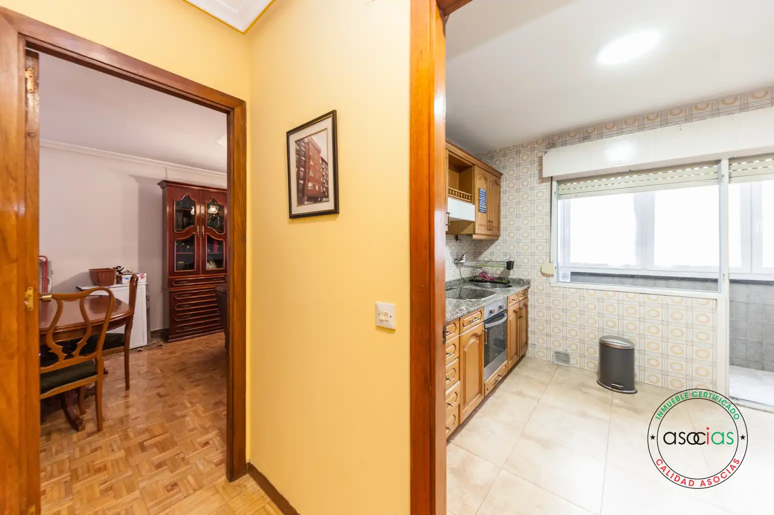 Cocina de Piso en venta en Gijón  con Parquet y Trastero