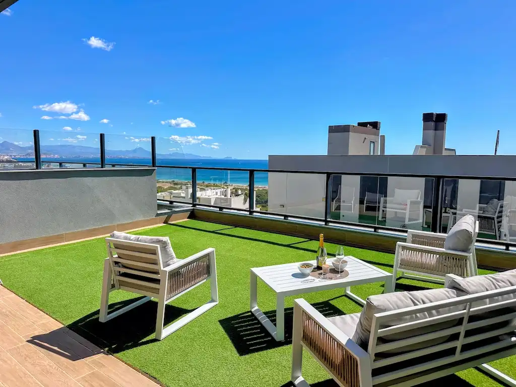 Terrassa de Apartament en venda en Santa Pola