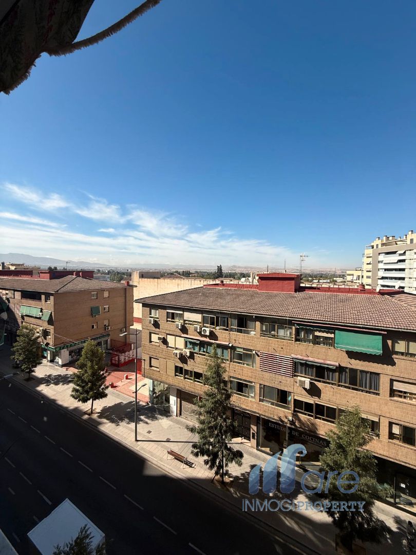Vista exterior de Pis en venda en  Granada Capital amb Aire condicionat, Calefacció i Moblat