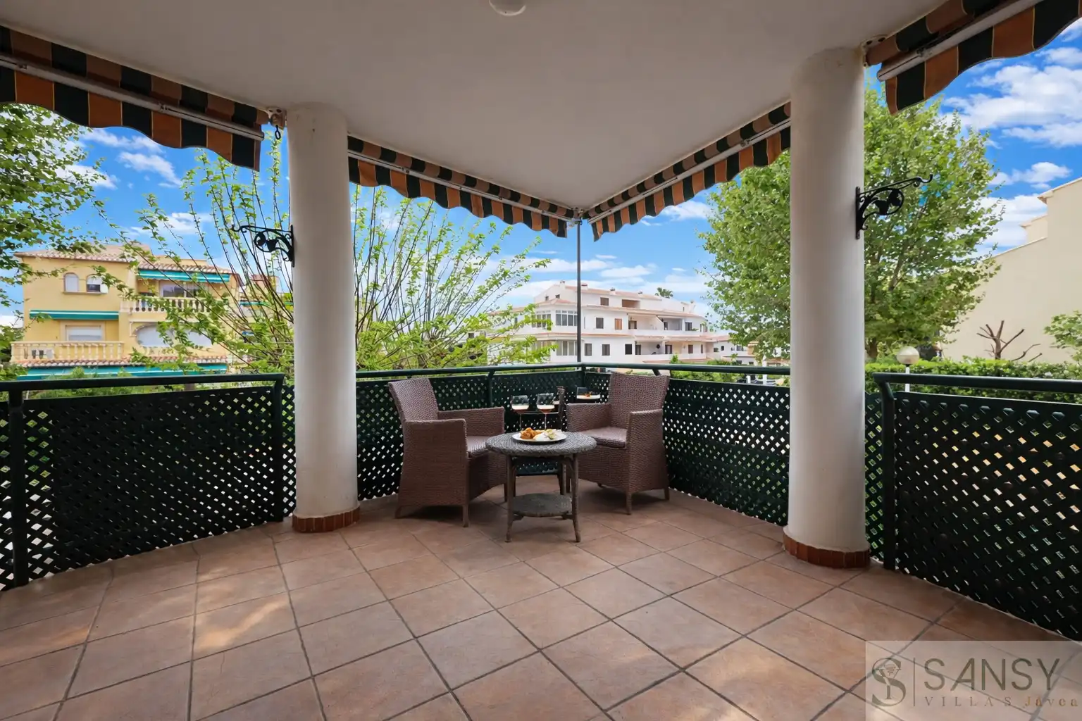 Terrassa de Apartament en venda en Jávea / Xàbia amb Aire condicionat, Calefacció i Piscina comunitària