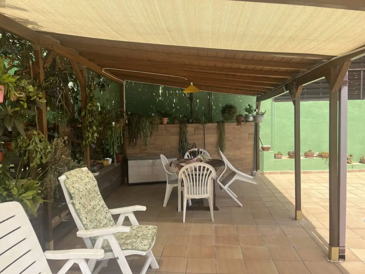 Terraza de Casa o chalet en venta en Caldes de Montbui con Aire acondicionado, Calefacción y Jardín privado
