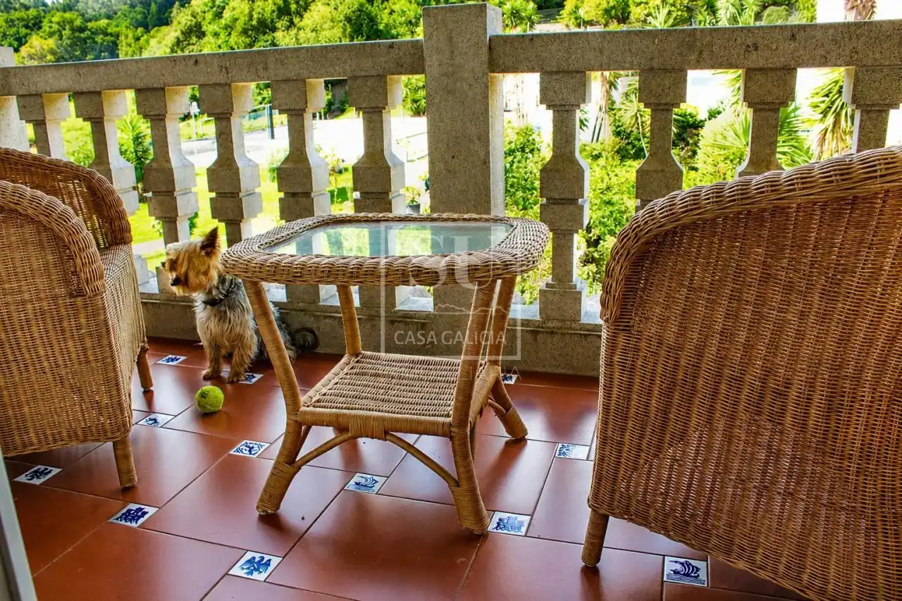 Terraza de Casa o chalet en venta en Nigrán con Calefacción, Jardín privado y Terraza
