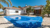 Swimming pool of House or chalet for sale in Banyeres del Penedès  with Air Conditioner, Terrace and Swimming Pool