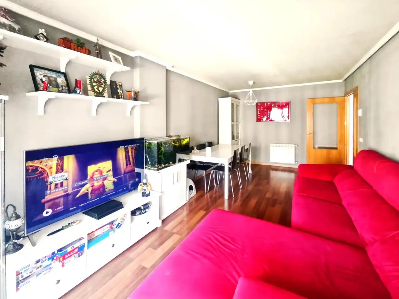 Sala de estar de Piso en venta en Rivas-Vaciamadrid con Calefacción, Terraza y Trastero