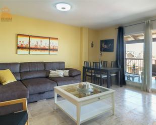 Living room of Single-family semi-detached for sale in Aledo  with Air Conditioner, Private garden and Terrace