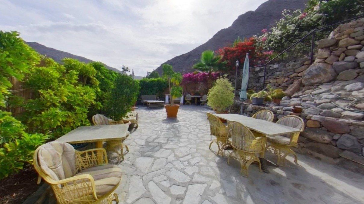 Terrace of House or chalet for sale in Mogán  with Air Conditioner, Private garden and Terrace