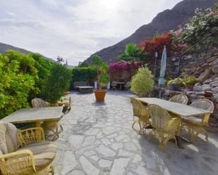 Terrace of House or chalet for sale in Mogán  with Air Conditioner, Private garden and Terrace