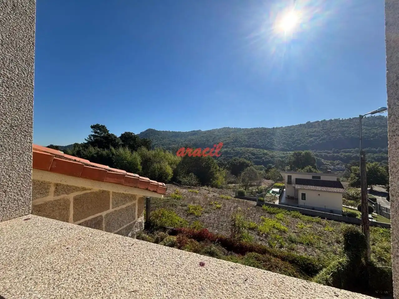 Vista exterior de Casa o xalet en venda en Ourense Capital  amb Calefacció, Jardí privat i Terrassa