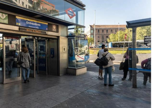 Exterior view of Flat for sale in  Madrid Capital  with Heating and Terrace
