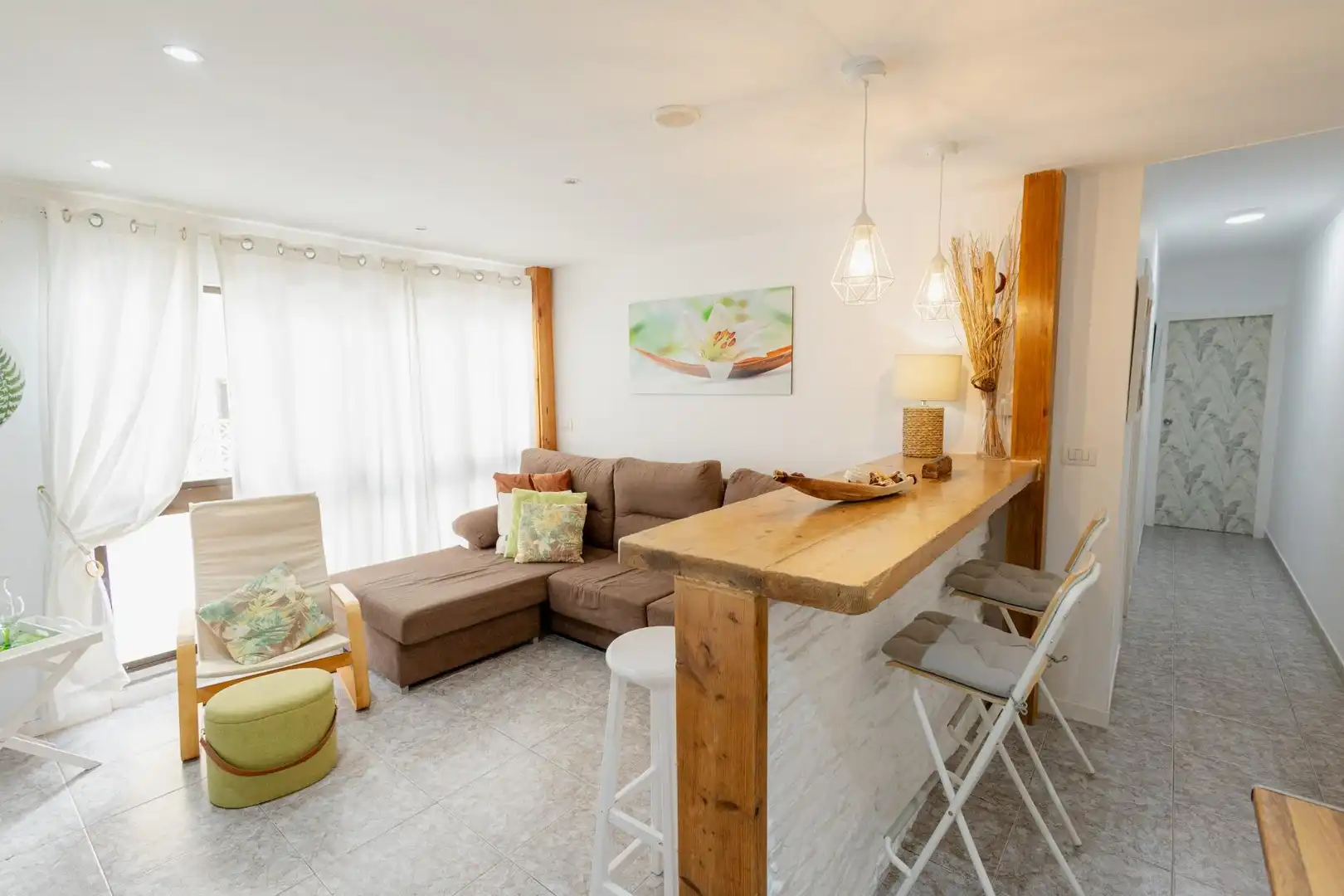 Sala de estar de Apartamento en venta en San Cristóbal de la Laguna con Piscina comunitaria