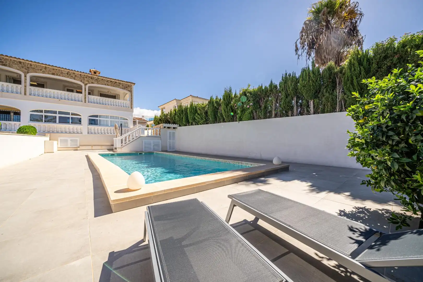 Swimming pool of Houses for rent in Llucmajor  with Air Conditioner, Private garden and Terrace