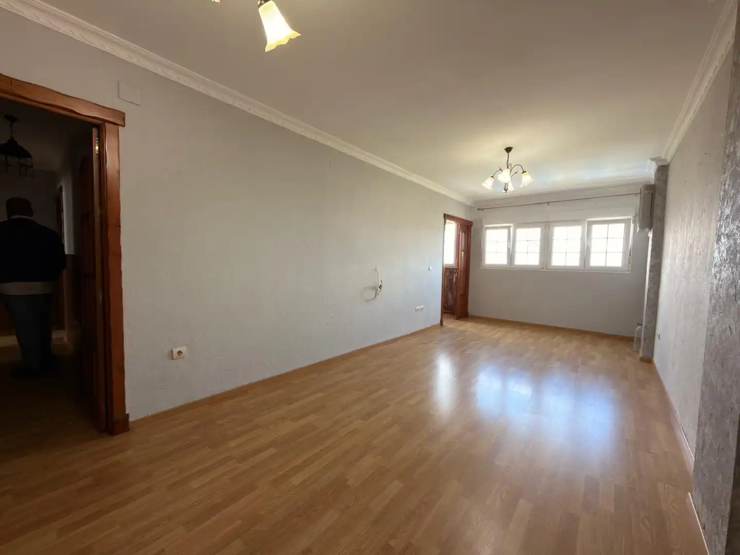 Comedor de Piso de alquiler en  Huelva Capital con Aire acondicionado, Calefacción y Parquet