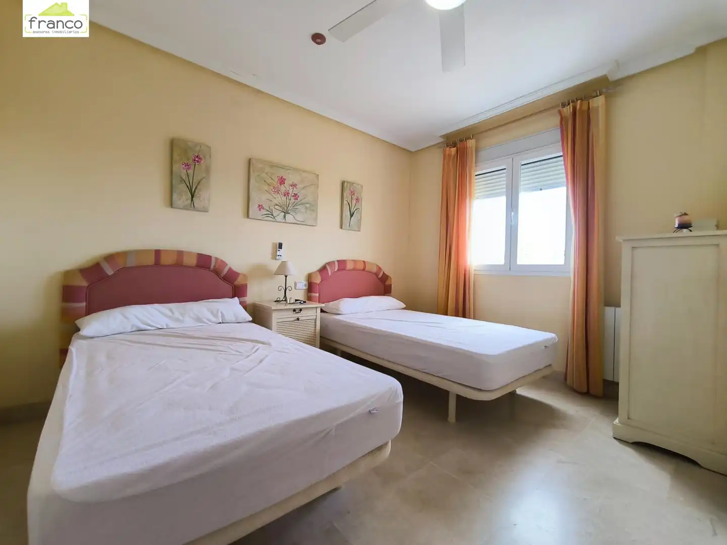 Schlafzimmer von Einfamilien-Reihenhaus zur Miete in Mojácar mit Privatgarten, Terrasse und Abstellraum