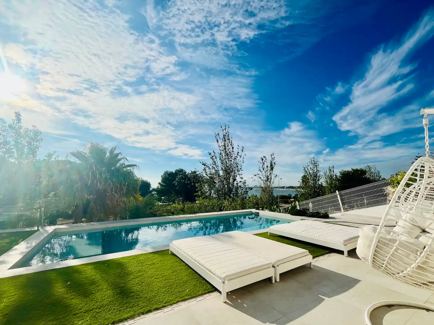 Piscina de Casa o xalet en venda en L'Ampolla amb Aire condicionat, Calefacció i Jardí privat