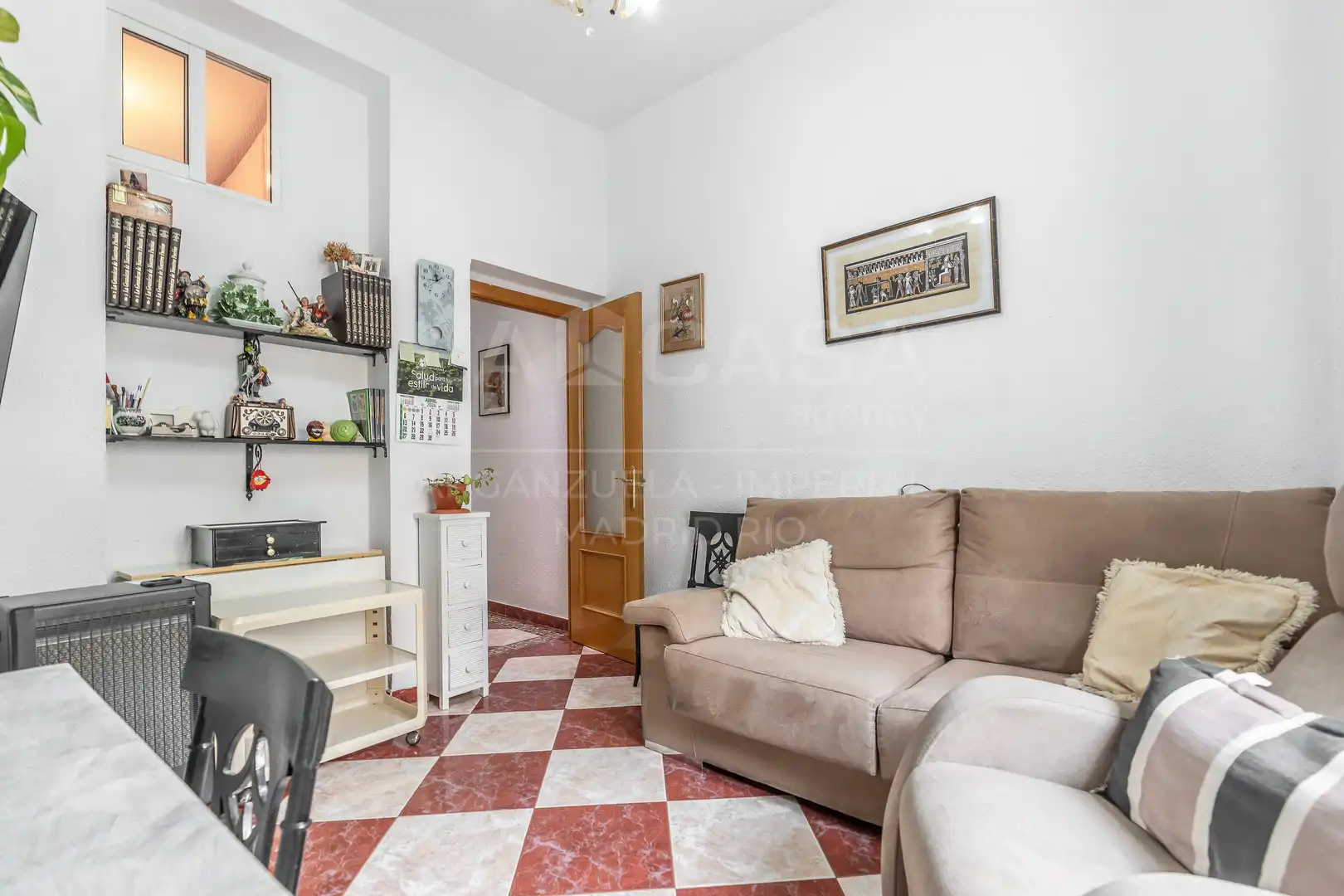 Living room of Flat for sale in Madrid  with Air Conditioner, Heating and Balcony