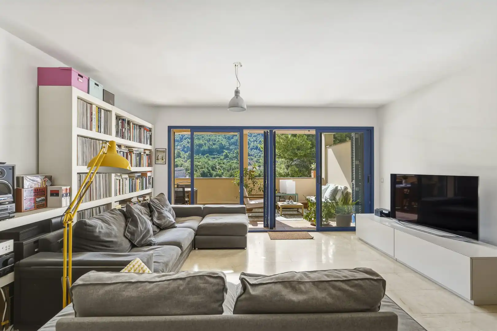 Sala de estar de Apartamento en venta en Andratx con Aire acondicionado, Terraza y Piscina