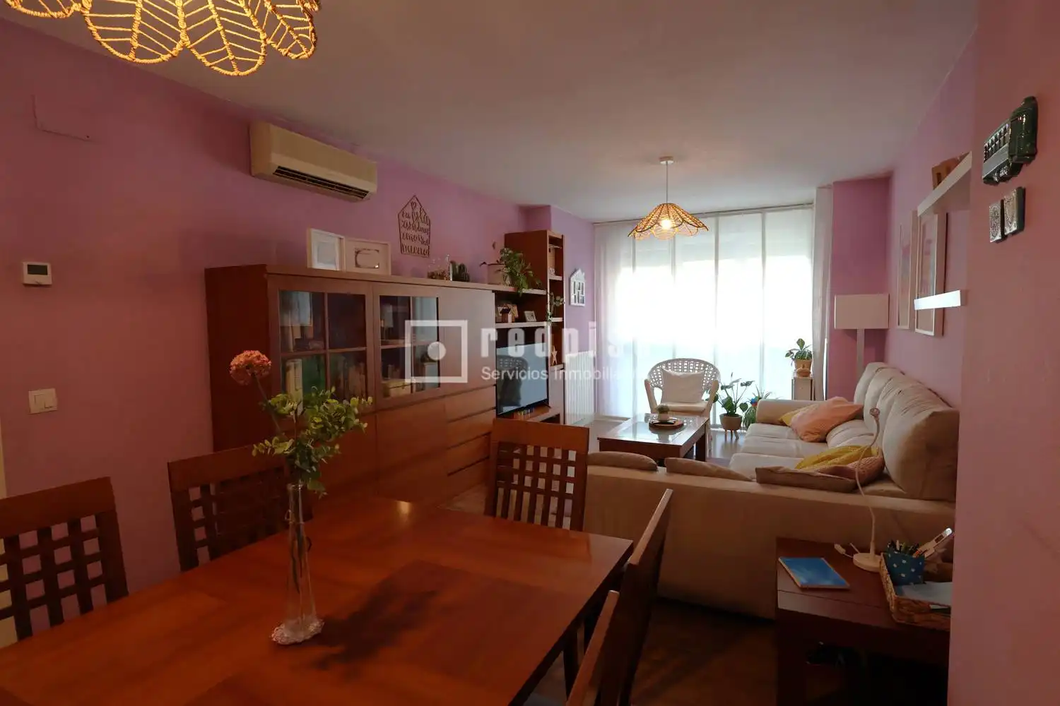 Living room of Flat for sale in Madrid  with Air Conditioner, Heating and Private garden