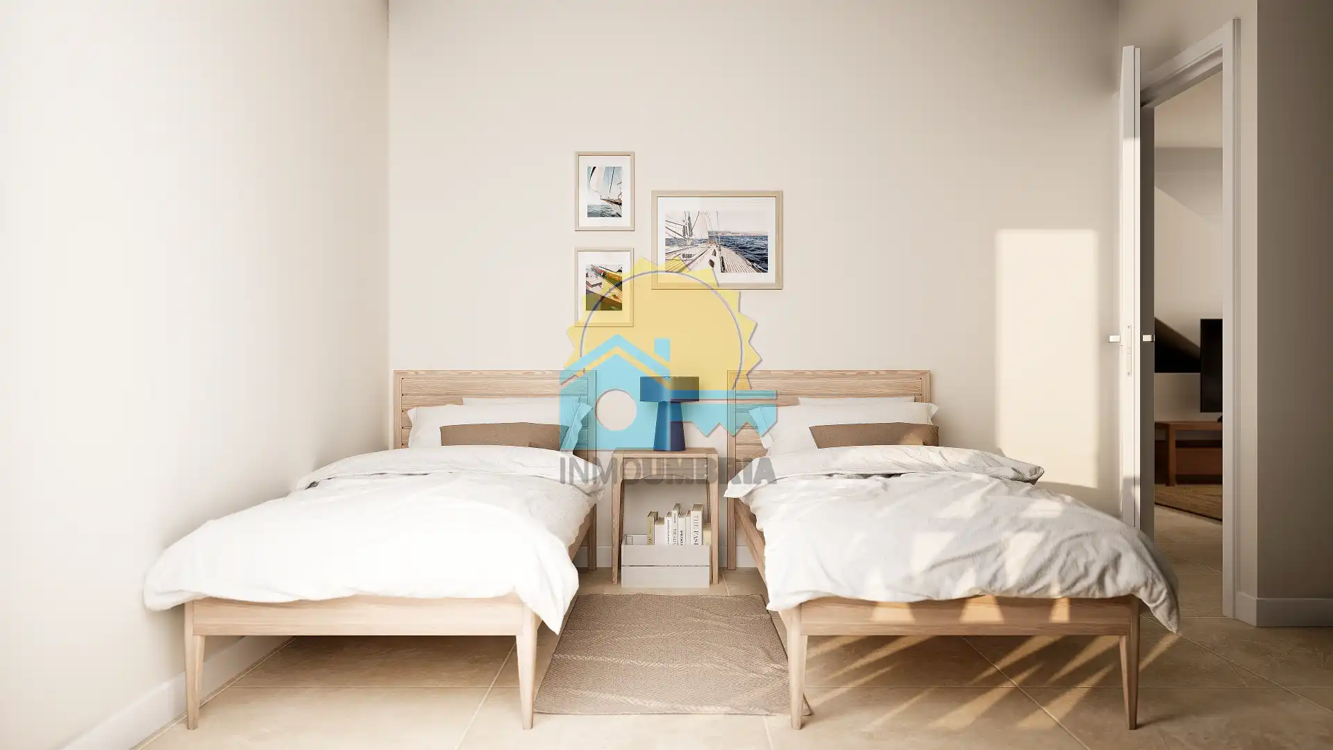Schlafzimmer von Erdgeschoss zum Verkauf in Punta Umbría mit Klimaanlage