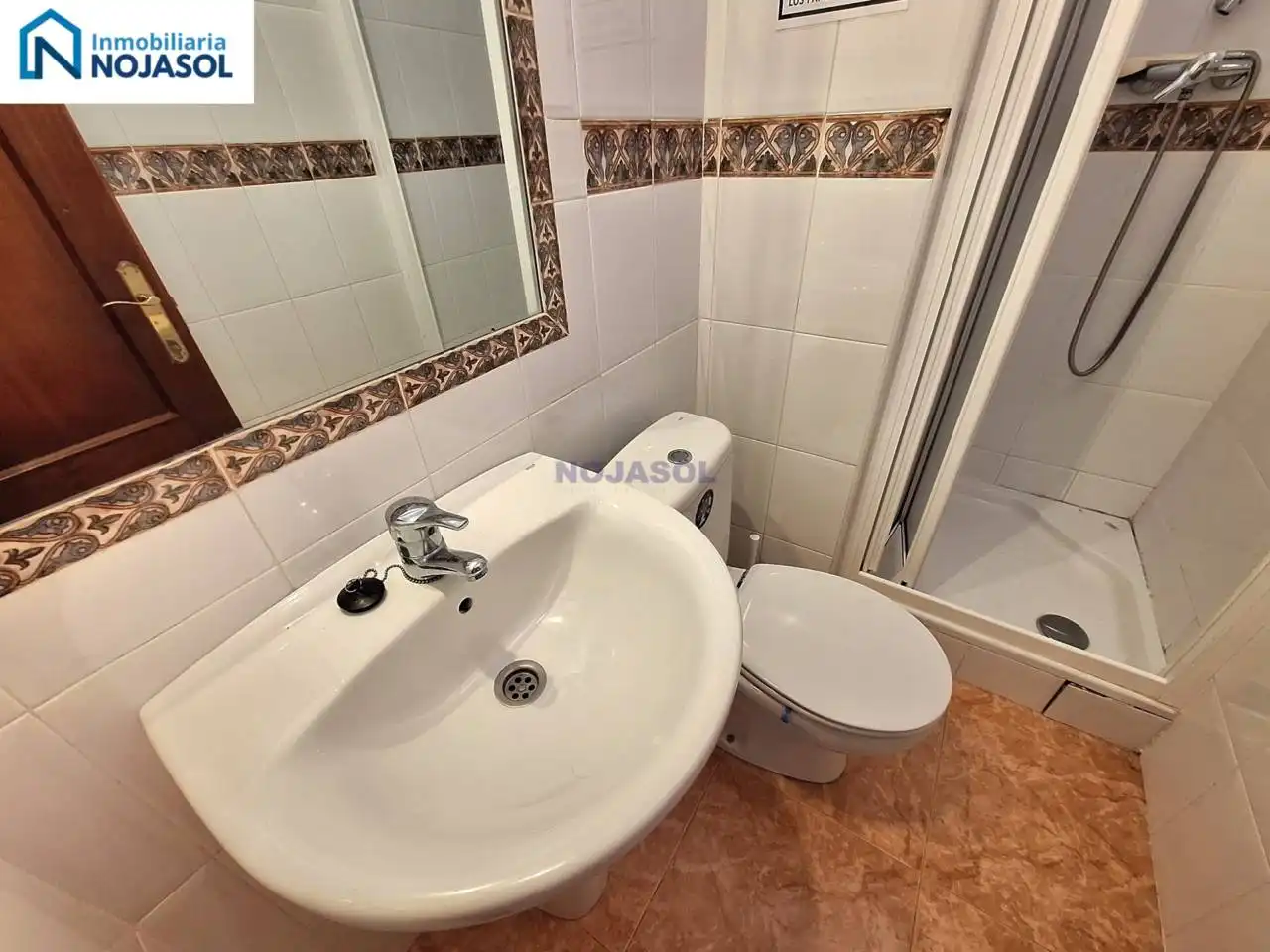 Badezimmer von Wohnung zur Miete in Noja mit Heizung, Privatgarten und Terrasse