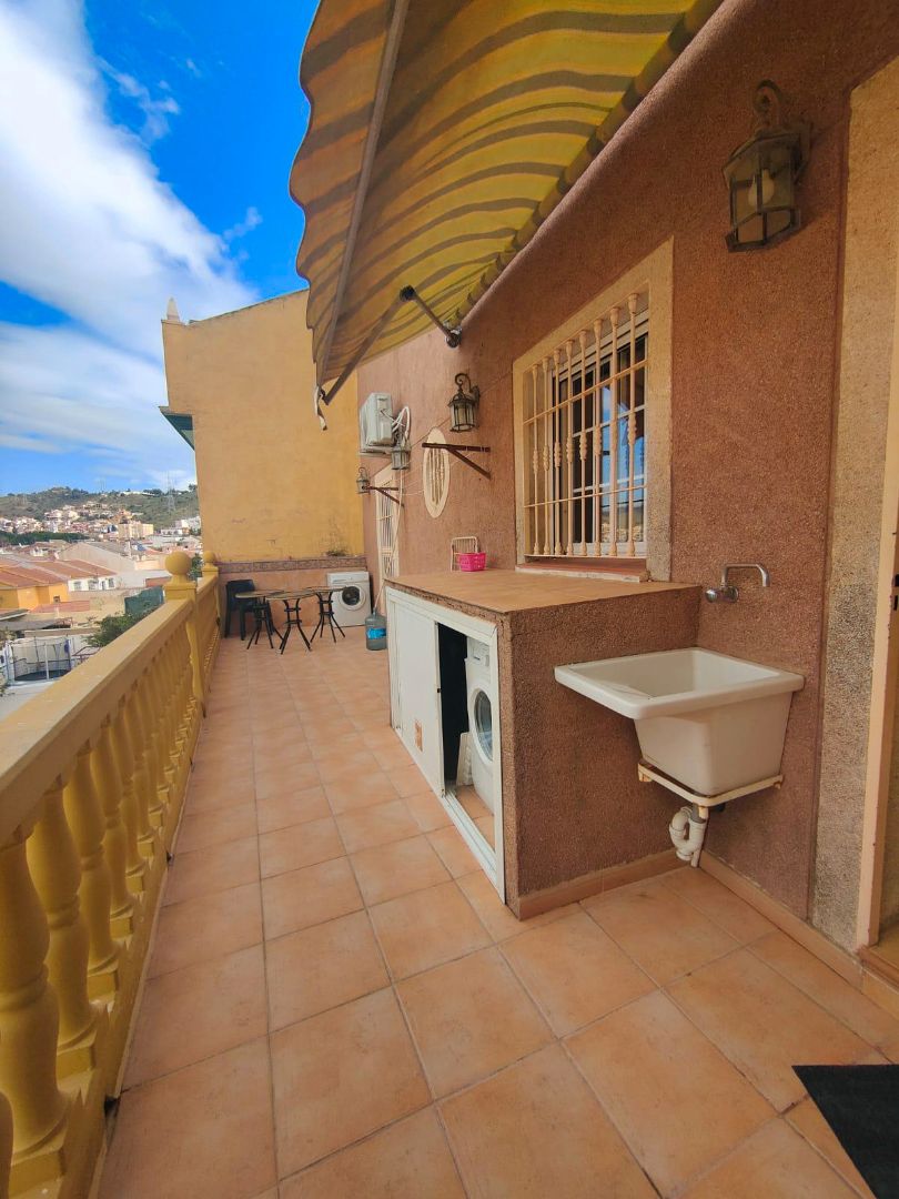 Terrassa de Casa o xalet en venda en Málaga Capital amb Aire condicionat, Calefacció i Jardí privat
