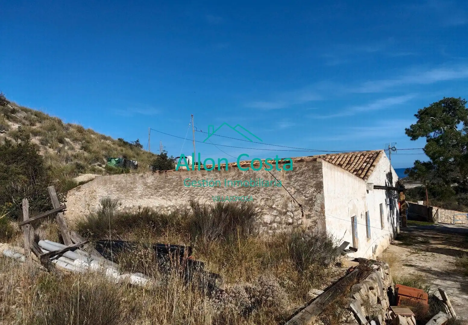 Vista exterior de Finca rústica en venta en El Campello con Trastero