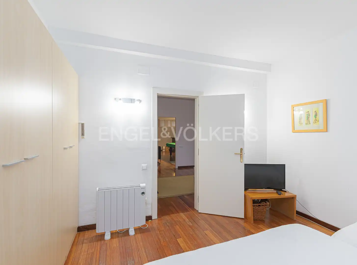 Habitación de Casa adosada de alquiler en Barcelona con Aire acondicionado, Calefacción y Jardín privado