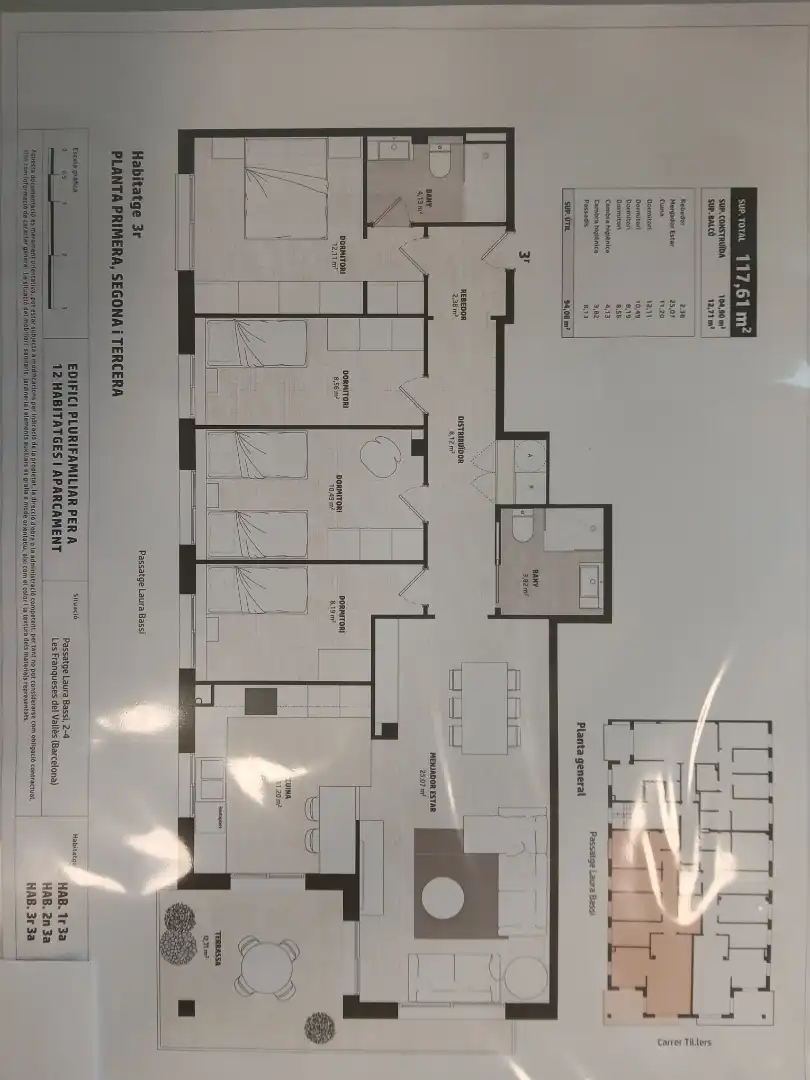 Piso en venta en Les Franqueses del Vallès con Aire acondicionado, Calefacción y Terraza