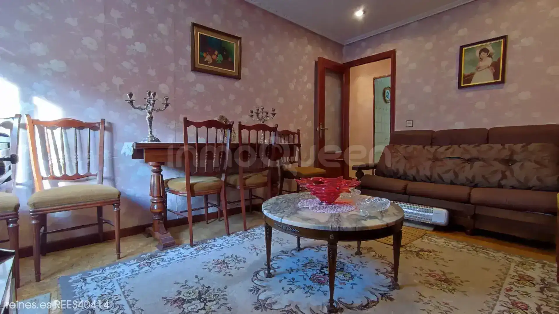 Sala d'estar de Pis en venda en Mieres (Asturias) amb Moblat