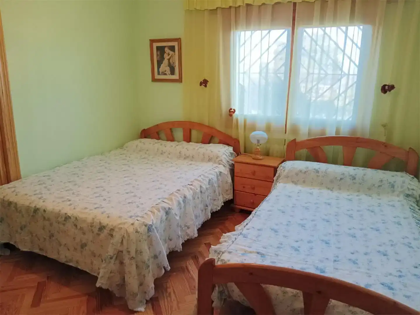Habitación de Finca rústica en venta en Hormigos con Aire acondicionado, Jardín privado y Parquet