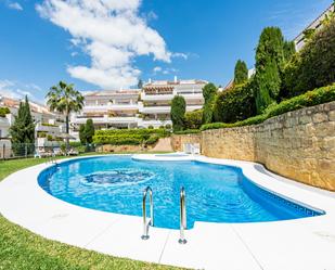 Garden of Attic for sale in Marbella  with Air Conditioner, Terrace and Swimming Pool