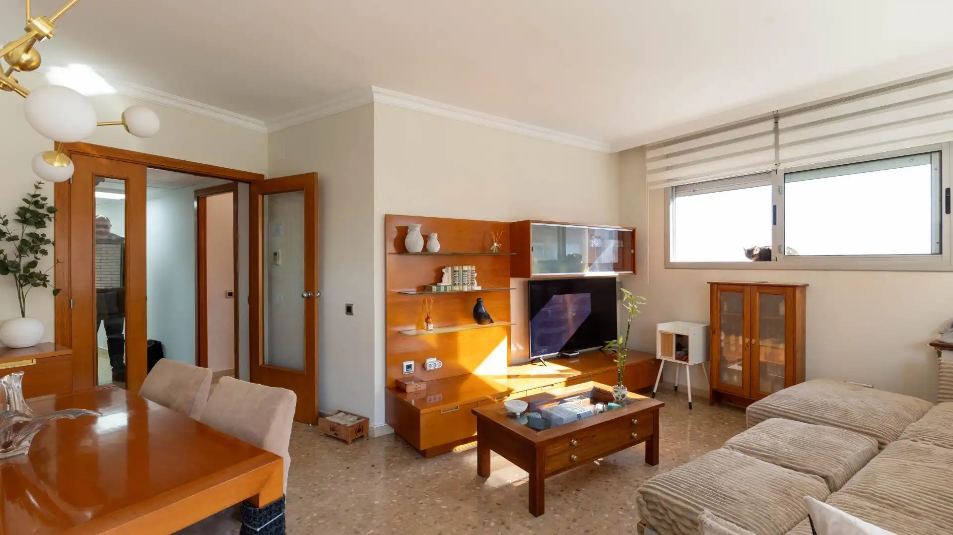 Sala d'estar de Àtic en venda en Sant Adrià de Besòs amb Terrassa