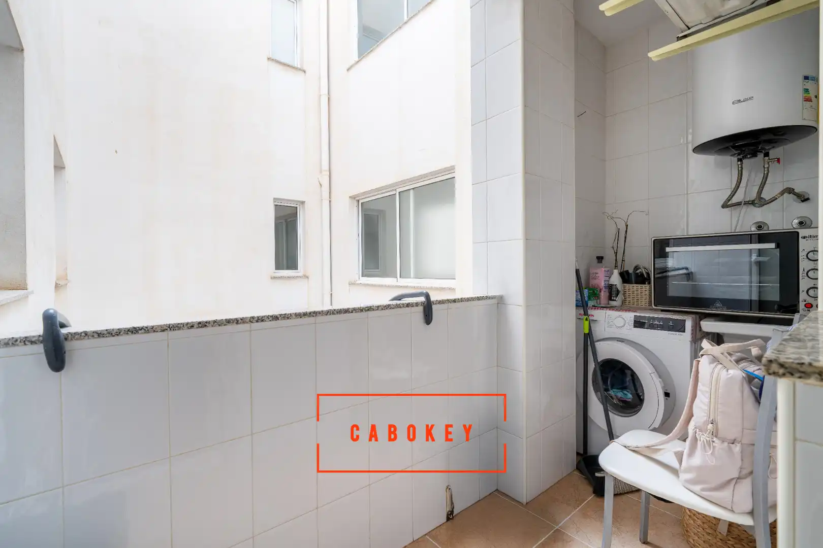 Balcony of Flat for sale in Roquetas de Mar  with Air Conditioner, Heating and Terrace