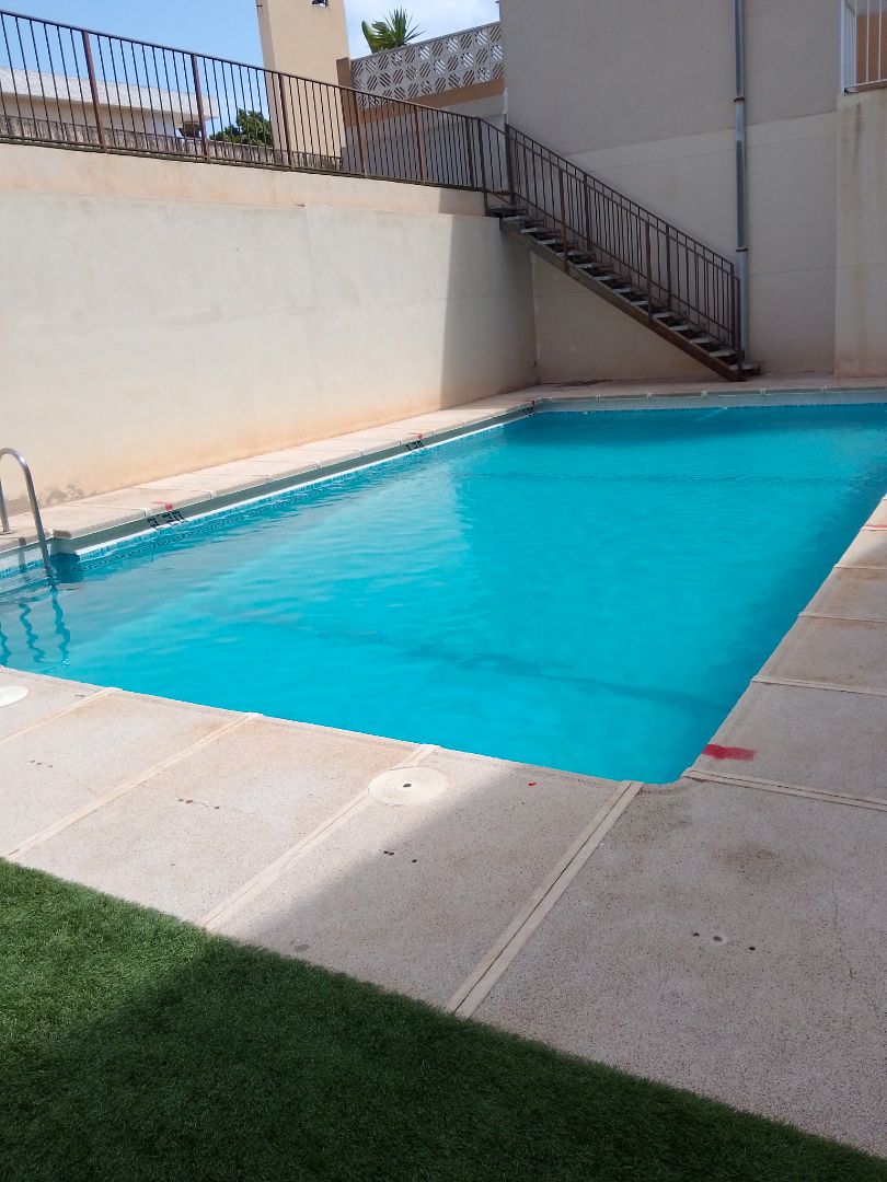 Swimming pool of Duplex to rent in  Almería Capital  with Air Conditioner, Heating and Terrace