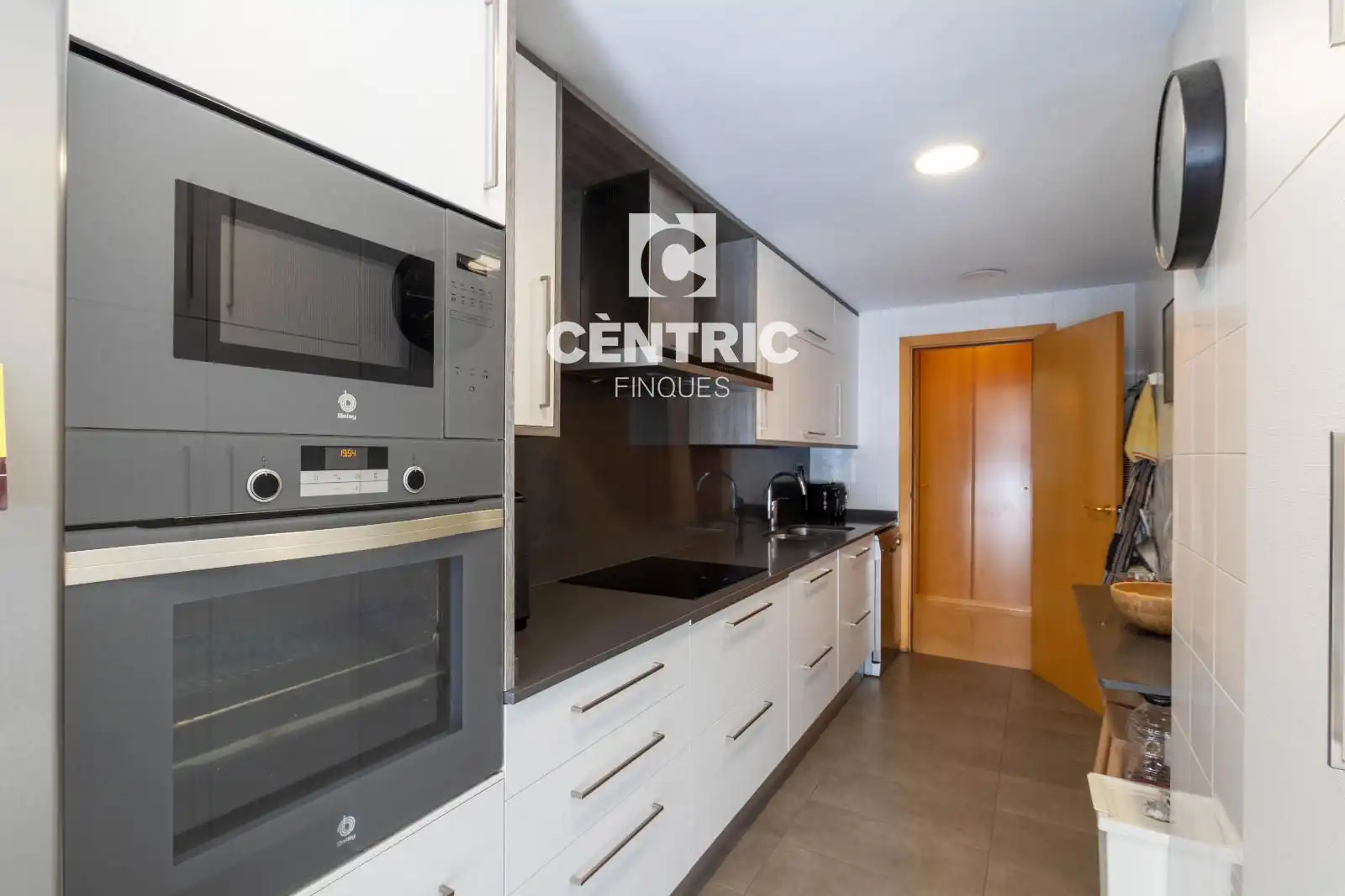 Kitchen of Flat for sale in Terrassa  with Heating and Terrace