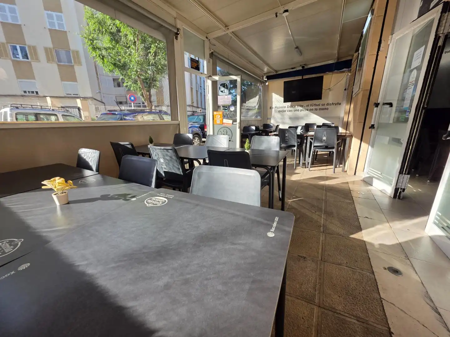 Terrasse von Geschaftsraum zur Miete in  Palma de Mallorca mit Klimaanlage, Terrasse und Möbliert