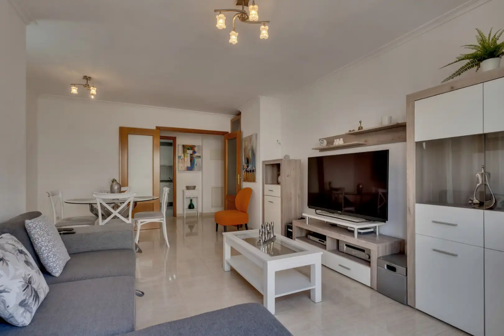 Living room of Apartments for sale in Jávea / Xàbia  with Air Conditioner, Heating and Balcony