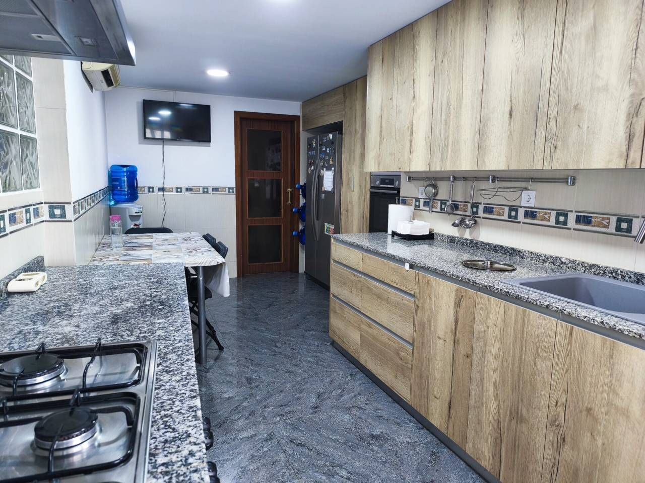 Cuina de Pis en venda en  Valencia Capital amb Aire condicionat i Terrassa