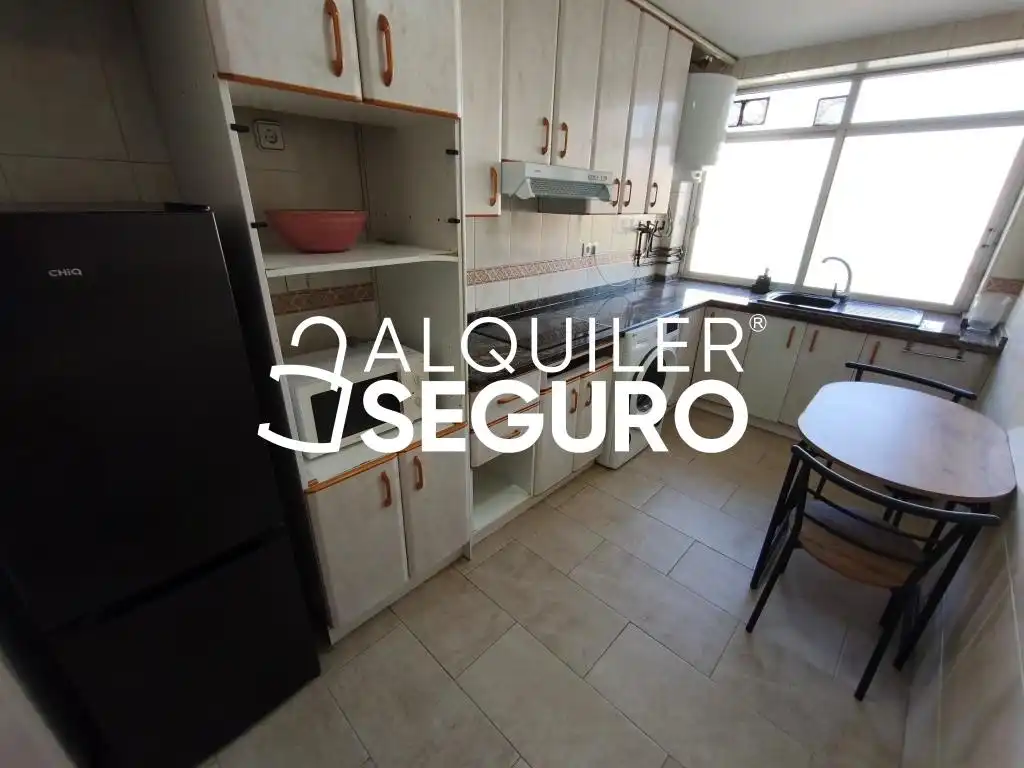 Küche von Wohnung zur Miete in Alicante / Alacant mit Klimaanlage, Terrasse und Möbliert