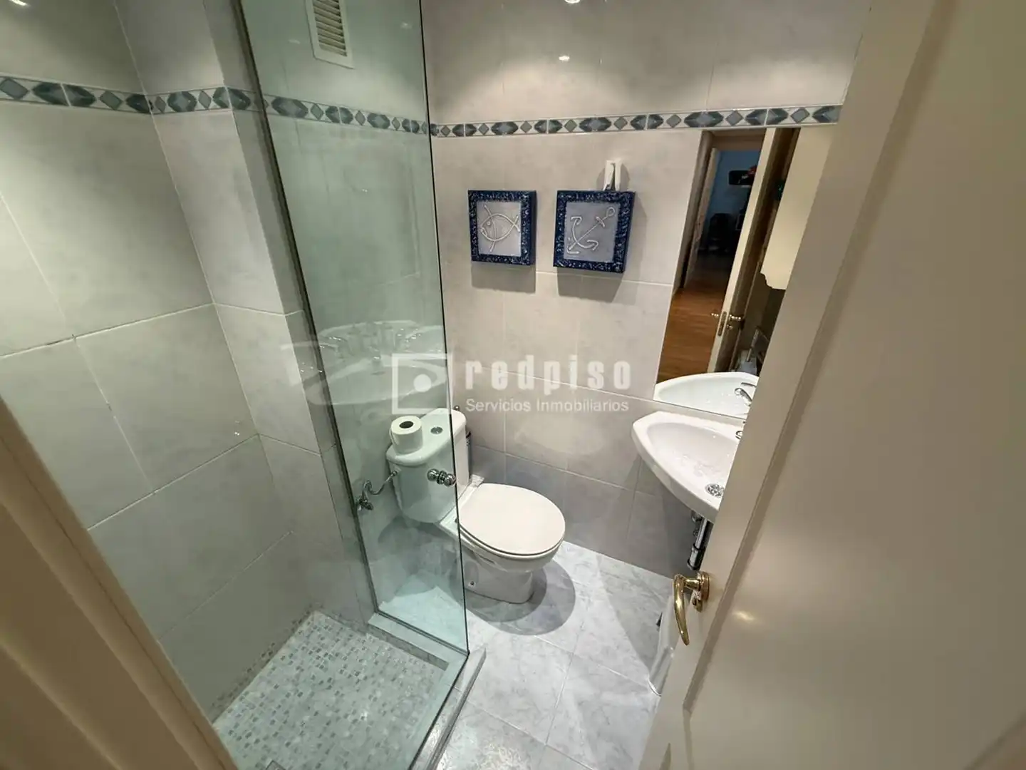 Badezimmer von Wohnung zum Verkauf in Madrid mit Klimaanlage, Heizung und Terrasse