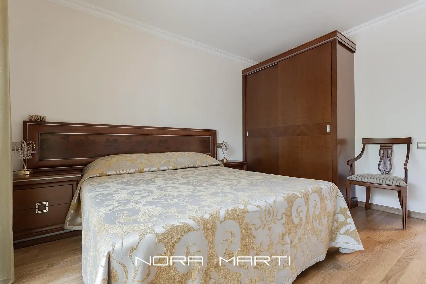 Schlafzimmer von Einfamilien-Reihenhaus zum Verkauf in Sant Andreu de Llavaneres mit Heizung, Privatgarten und Terrasse