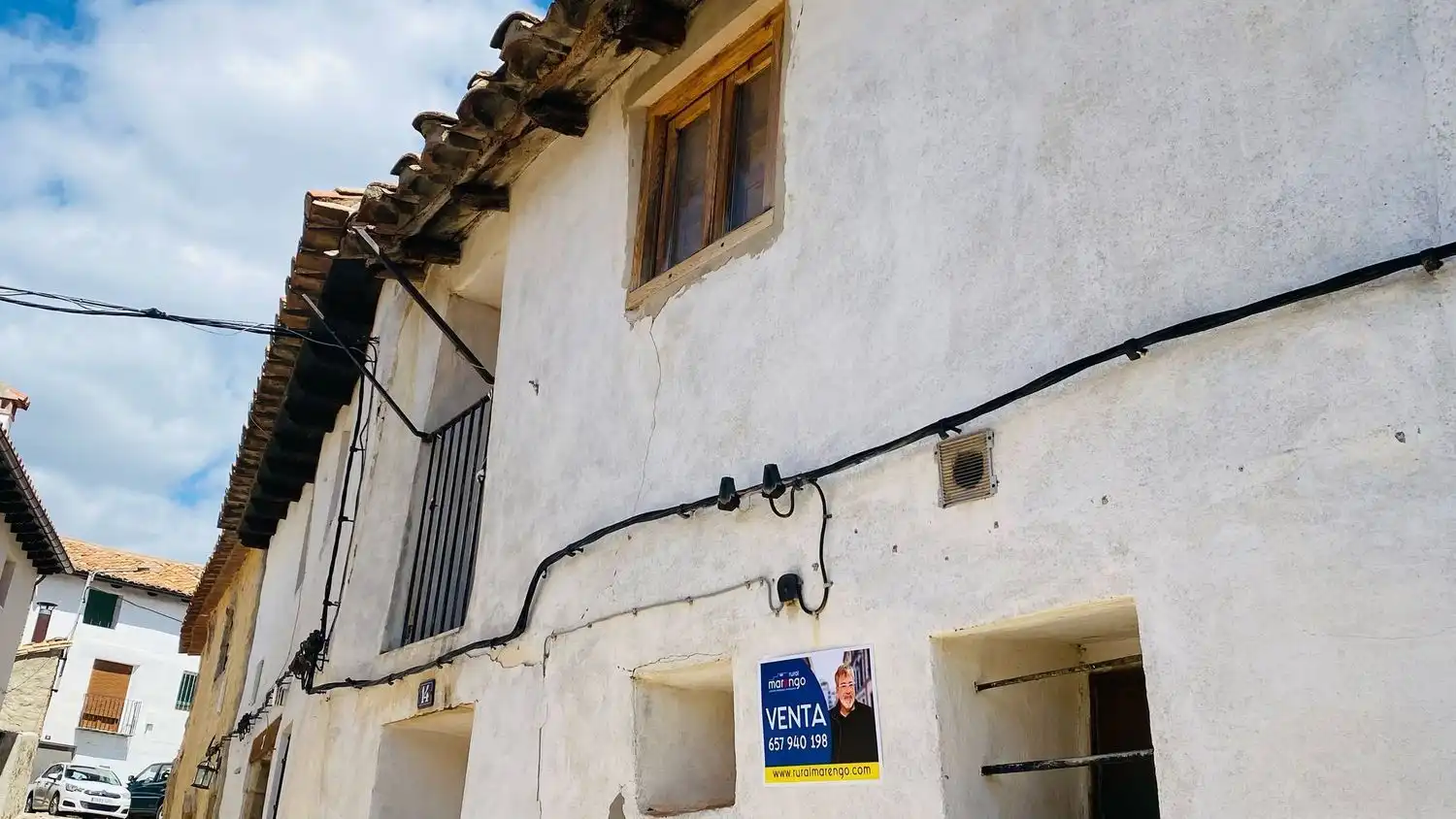 Vista exterior de Casa o chalet en venta en Nogueruelas con Trastero
