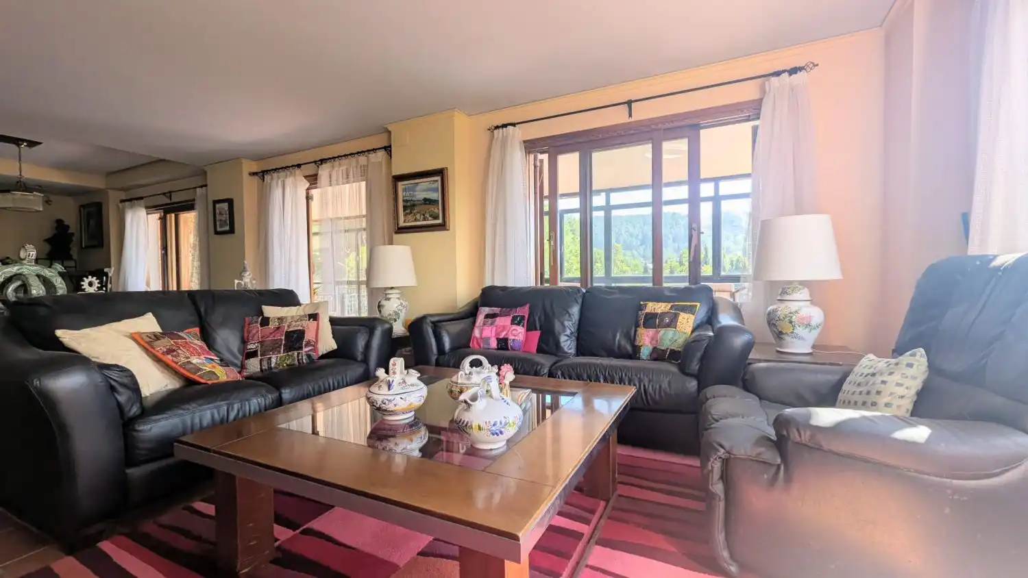 Sala de estar de Casa o chalet de alquiler en Borriol con Calefacción, Terraza y Trastero