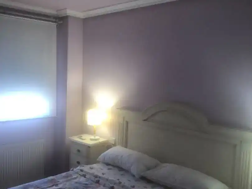 Schlafzimmer von Wohnung zur Miete in  Madrid Capital mit Klimaanlage und Schwimmbad