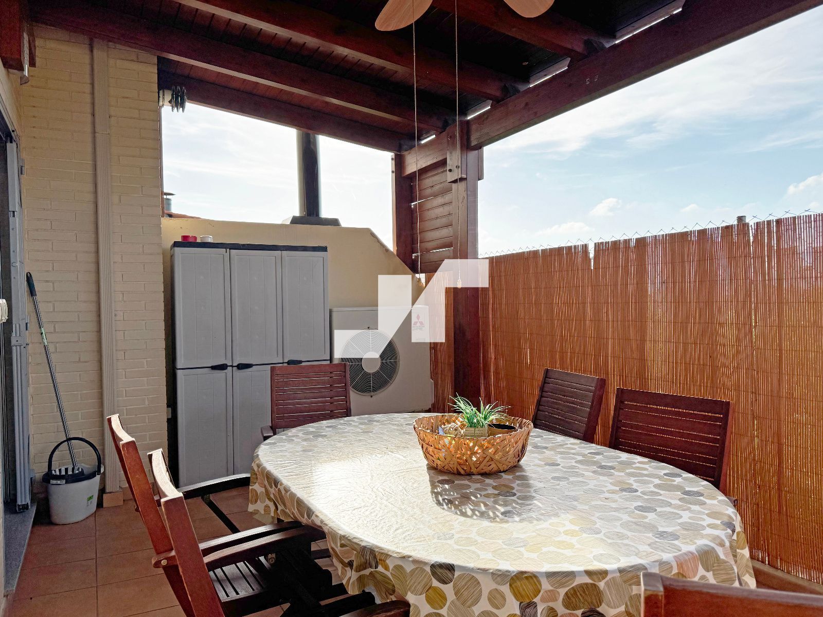 Terrace of Single-family semi-detached for sale in Almazora / Almassora  with Air Conditioner, Heating and Terrace