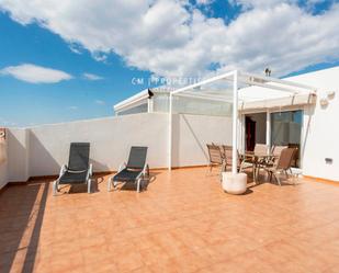 Terrasse von Dachboden zum verkauf in Chilches / Xilxes mit Klimaanlage, Heizung und Terrasse