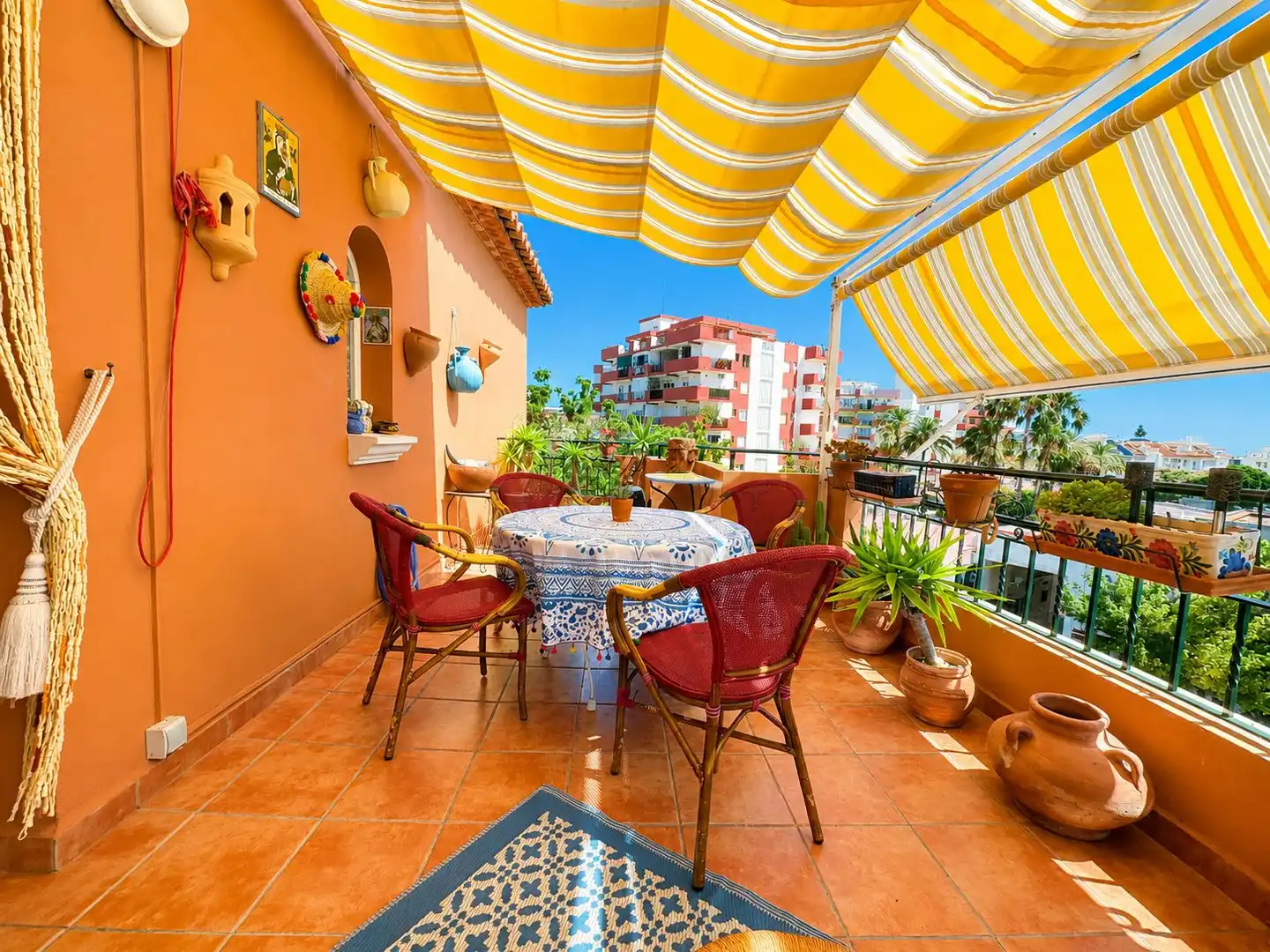 Terrace of Apartments for rent in Jávea / Xàbia  with Air Conditioner, Heating and Terrace