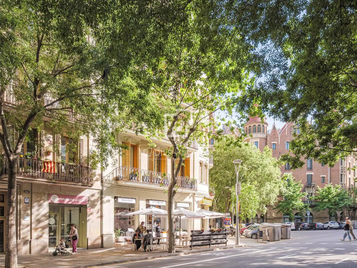 Vista exterior de Ático en venta en Barcelona con Aire acondicionado, Calefacción y Terraza
