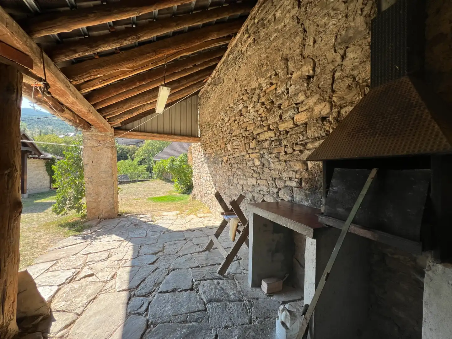 Terrasse von Haus oder Chalet zum Verkauf in Castiello de Jaca