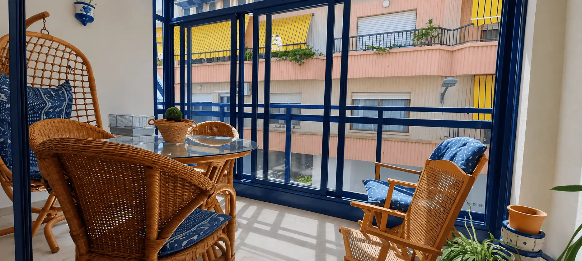 Balcony of Flat for sale in Playa de Gandia
